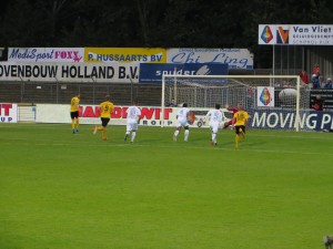 De strafschop van Höcher betekende de verdiende gelijkmaker!