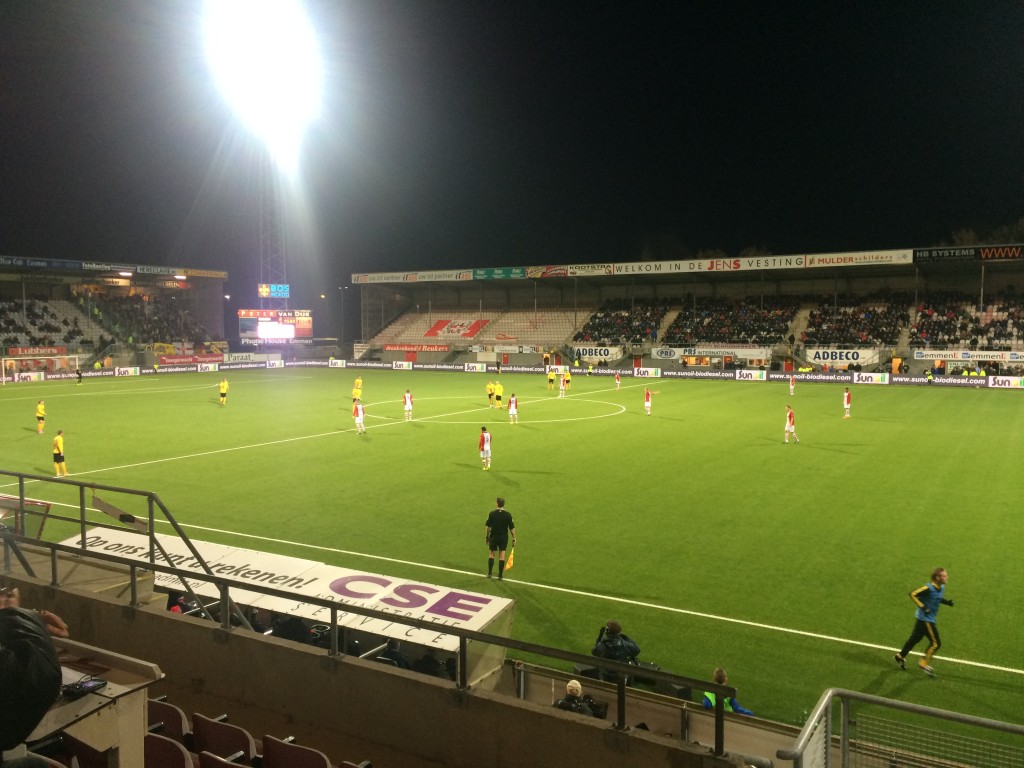 Tweede helft.