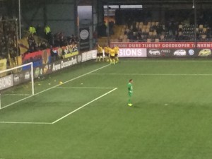 Ook in Venlo gaat het allemaal erg moeizaam. (Roda JC Live)